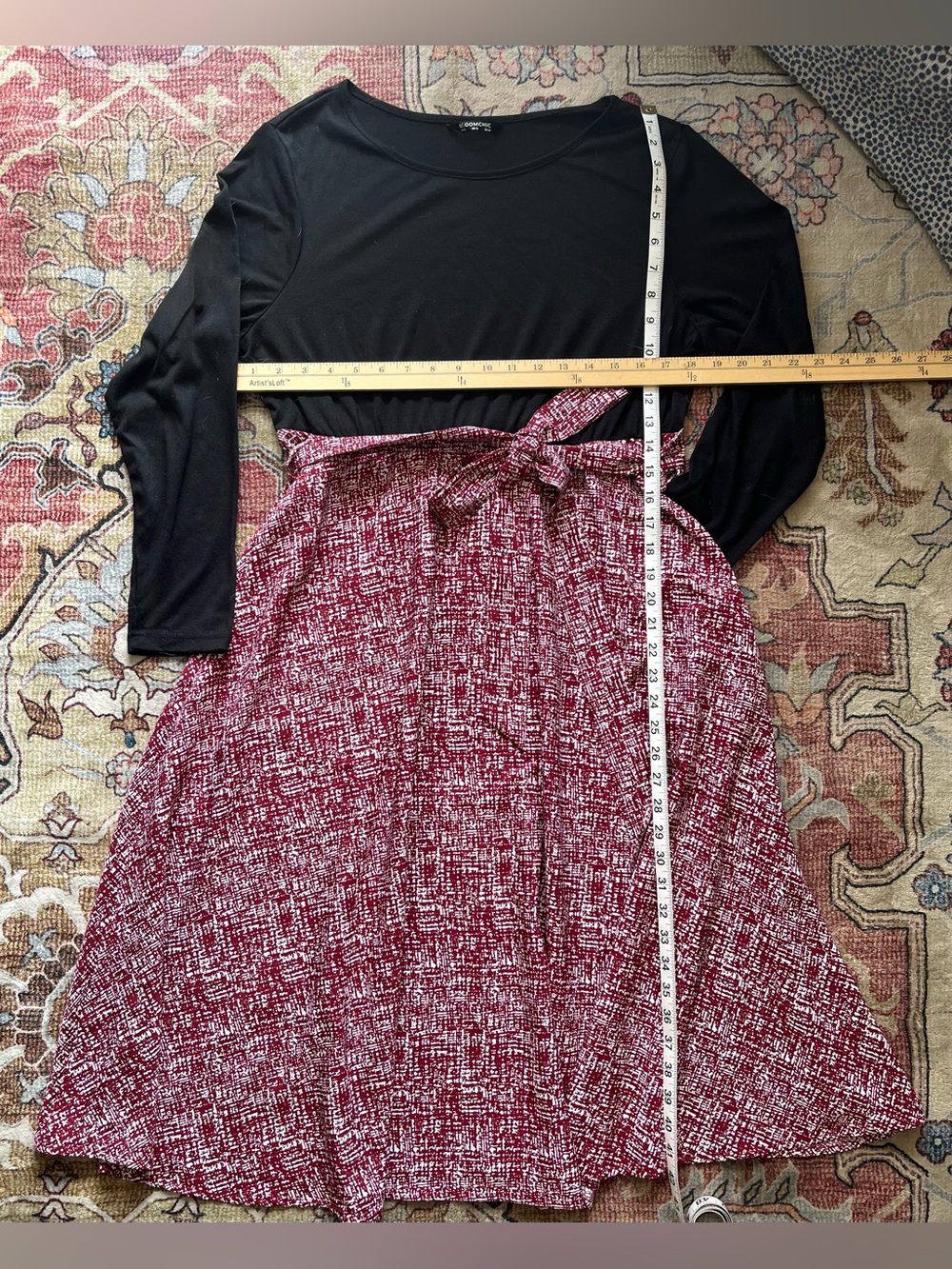 BloomChic belted dress with pockets! Sz 10